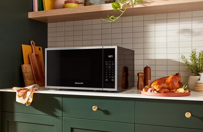 KitchenAid 1.5 Cu. Ft. Countertop Microwave with Air Fry - PrintShield Stainless Steel - KMCS522SPS