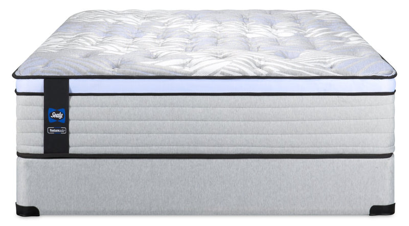 Sealy Posturepedic® 800 Series Strasbourg Eurotop Plush Queen Mattress Set