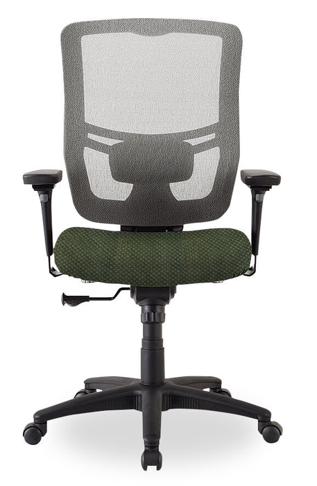 Tempur-Pedic Dante 26.4\" Office Chair - Green with Mesh Back