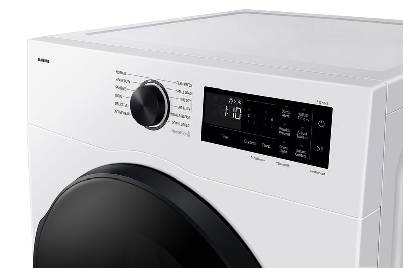 Samsung 4.0 Cu. Ft. Compact Electric Dryer with Vented Drying - DV25FG50BVBEAC