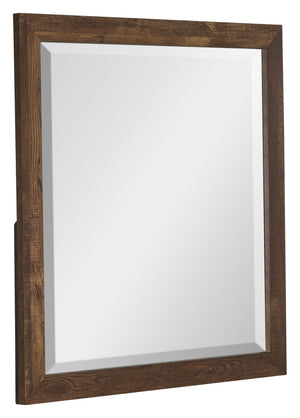Silas Bedroom Dresser Mirror - Rustic Brown