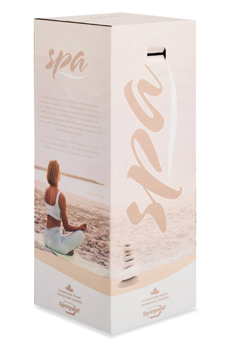 Springwall Spa 8 Firm Smooth Top Full Mattress in a Box Set
