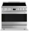 Smeg 4.6 Cu. Ft. Professional Induction Range - SPR36UIMX