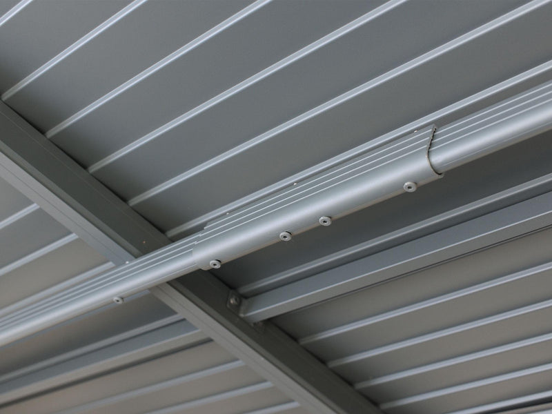 Gazebo Penguin Florence - Wall Mounted Solarium 8x16 Metal Roof