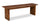 ["Vale Dining Bench, Wood, 58##PACKAGEDETAILSquot;W - Brown"]