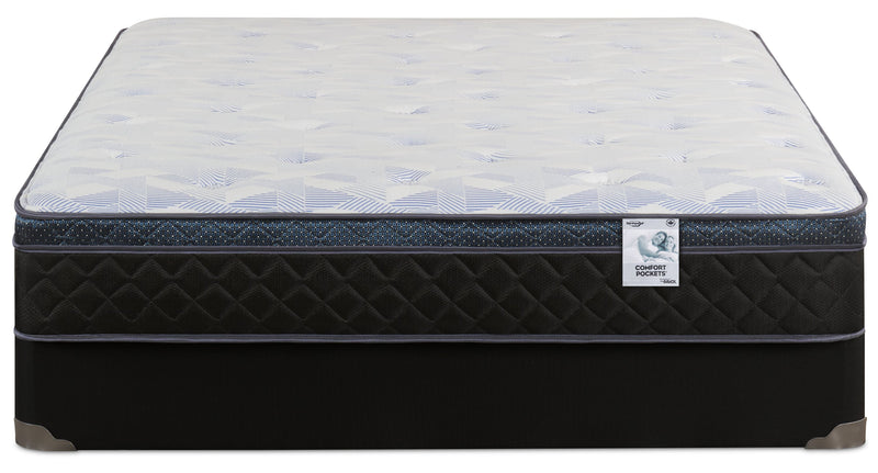 Springwall Venice Eurotop Full Mattress Set