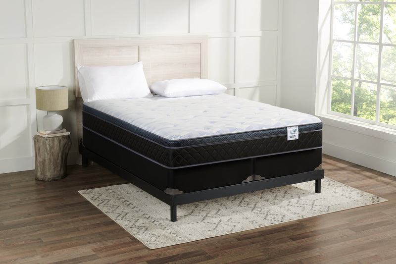 Springwall Venice Eurotop Low-Profile King Mattress Set