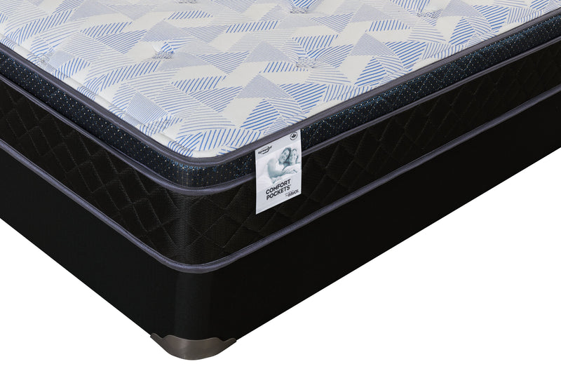 Springwall Venice Eurotop Low-Profile King Mattress Set