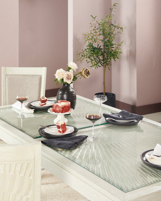 Vida 5pc Dining Set with Table & 4 Chairs, 78\"W - Sand