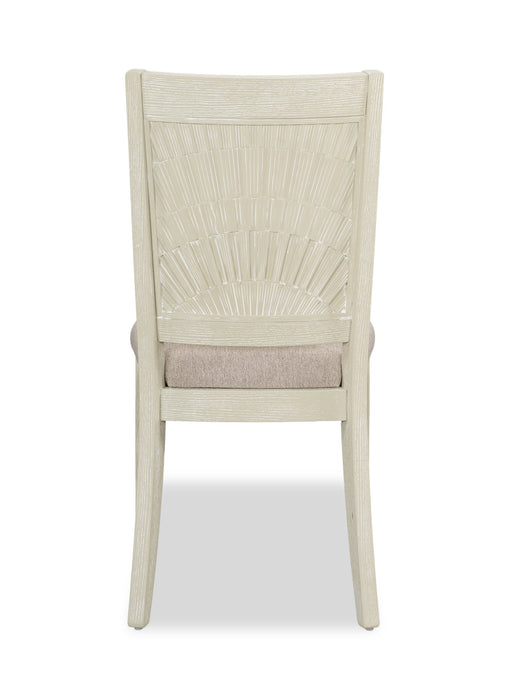 Vida Dining Chair with Polyester Fabric - Sand