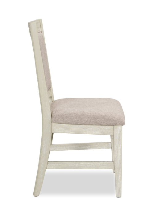 Vida Dining Chair with Polyester Fabric - Sand