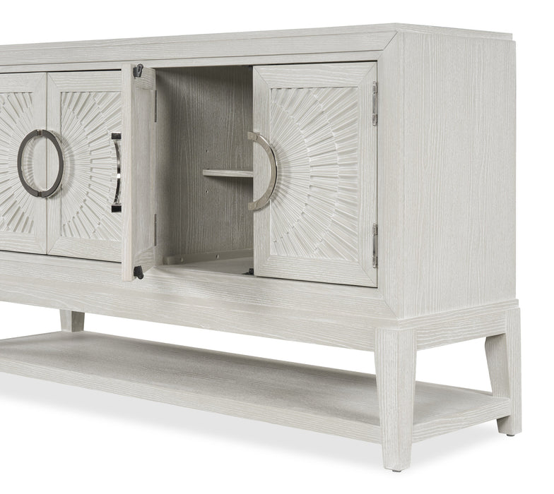Vida Dining Server with Storage & Shelf, 61\"W - Sand