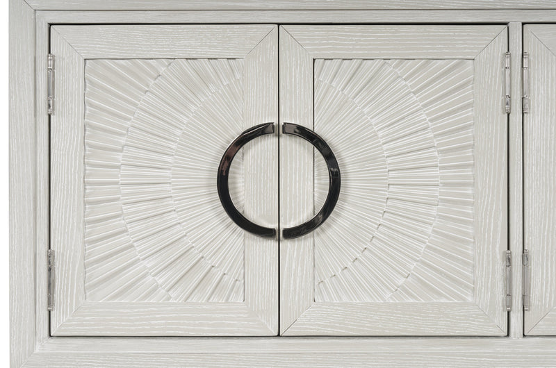 Vida Dining Server with Storage & Shelf, 61\"W - Sand