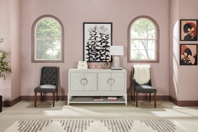 Vida Dining Server with Storage & Shelf, 61\"W - Sand