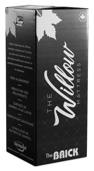 Springwall White Birch Tight Top Firm King Mattress-in-a-Box Set