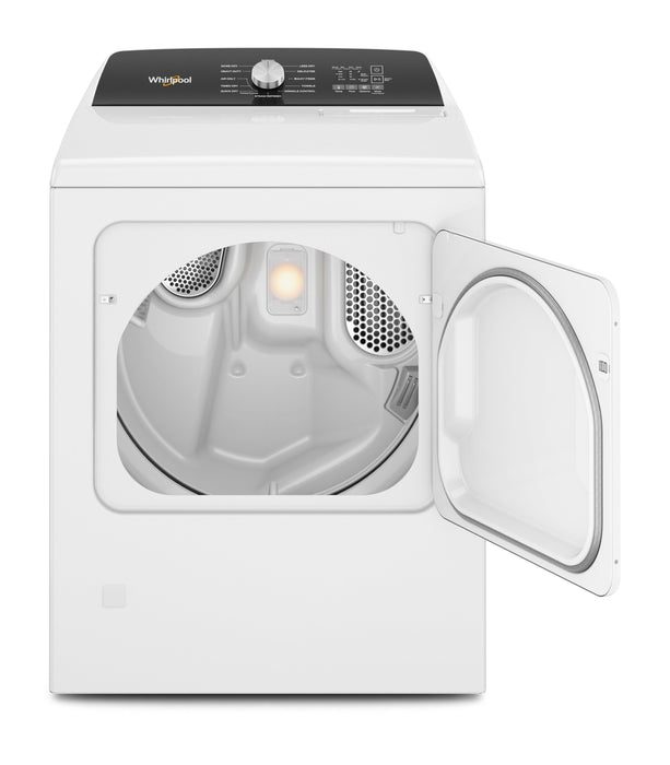 Whirlpool 5.3 Cu. Ft. Top-Load Washer with Built-In Faucet and 7 Cu. Ft. Gas Dryer with Steam