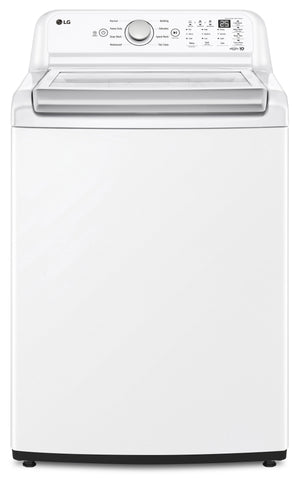 LG 5.8 Cu. Ft. Top-Load High-Efficiency Washer - White - WT7150CW