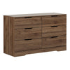 Holland 6-Drawer Dresser - Natural Walnut