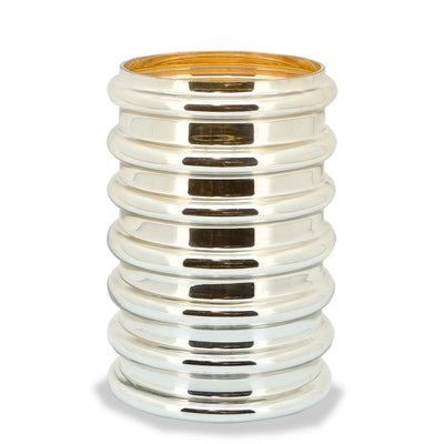 Gold 9" Scallop Vase|Vase doré en forme de coquille de 9 po|16466WVS