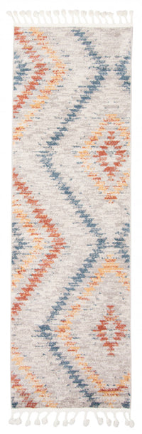 Vera Sun Ivory/Blue Area Rug - 2'7