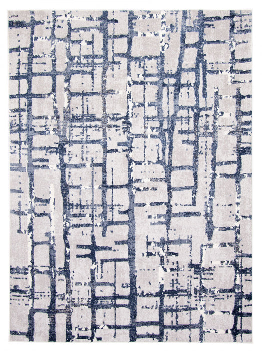 Jewel Navy Area Rug - 3'11\" X 5'7\" 