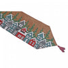 Tapestry Table Runner Winter Village 36\" - Set of 2