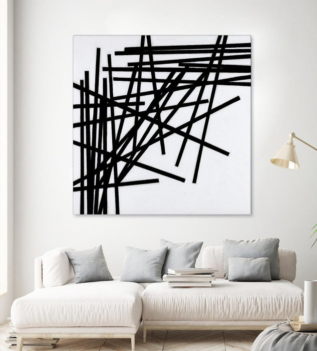 \"Alumettes\" Giant Art 54x54 Wall Art
