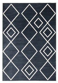 Kenza Blue Machine Washable Area Rug - 8'0