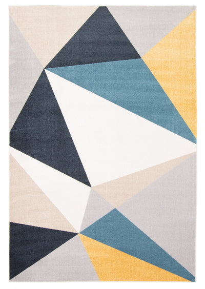 Gemma Multi-Colour Machine Washable Area Rug - 5'0" x 7'0"
