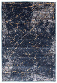 Midnight Marble Area Rug - 5'3