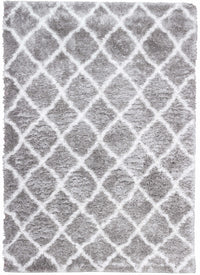 Ker Grey Lat 4x6 Area Rug