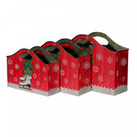 3pc Nesting Metal Magazine Holder Skates Storage