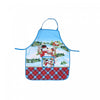 Apron With Pocket Snowman Couple - Set of 2 Kitchen Linen