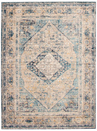 Bolivar Bijar Blue Area Rug - 5'0
