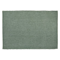 Chambray Ribbed Placemat Mint Green - Set of 12