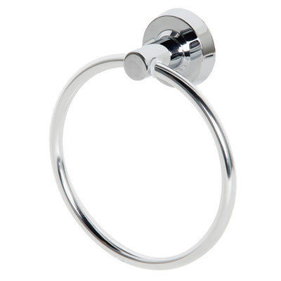 Wall Mounted Chrome Plated Towel Ring|Anneau à serviette mural plaqué chrome