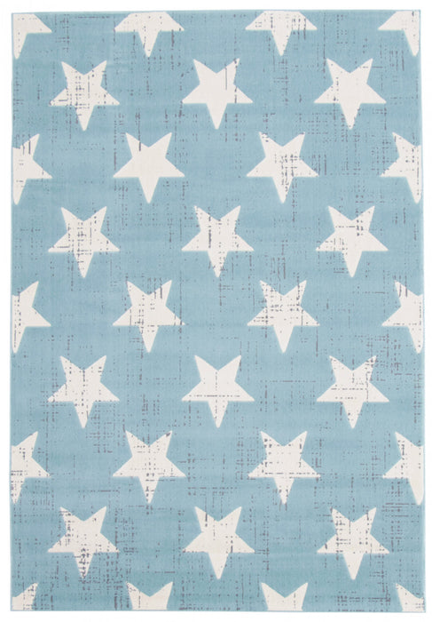 Ira Aqua 4'7\" x 6'7\" Area Rug