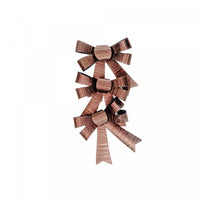 3pc Shiny Bows Bronze - Set of 6 Giftwrap