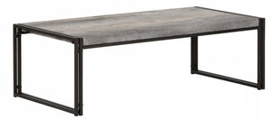 Gimetri Rectangular Coffee Table - Soft Grey