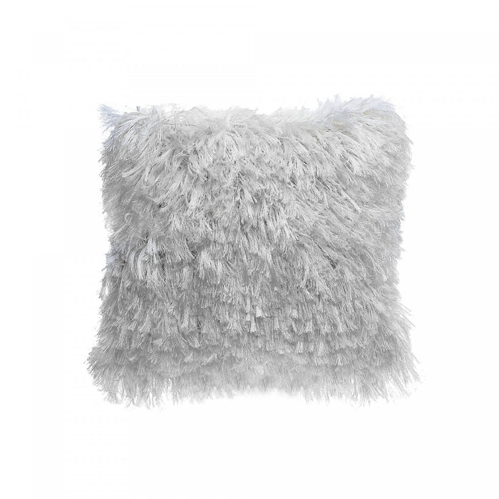 Furry Cushion Ivory Cushions