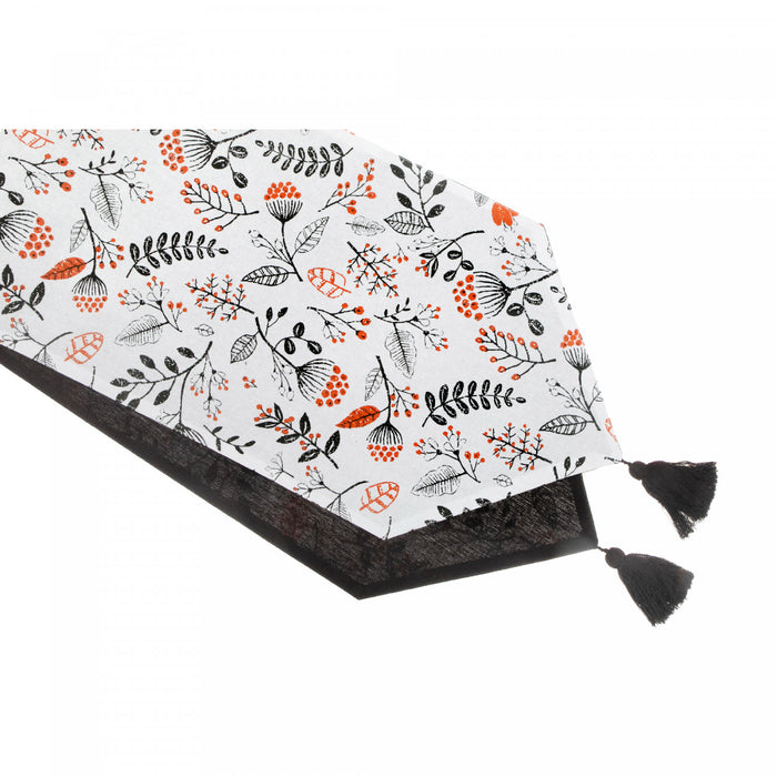 Cotton Table Runner 54\" Persimmon - Set of 2