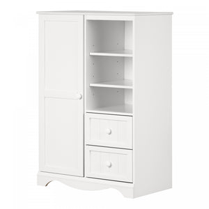 Savannah Armoire - Pure White