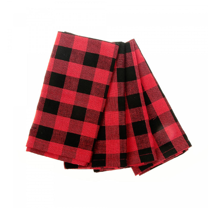 Cotton Table Napkin Set of 4 Pcs Buffalo - Set of 2