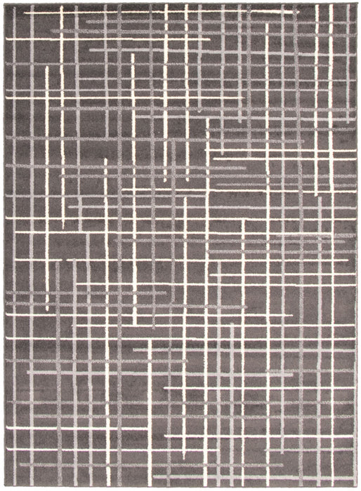 Taite Anthracite Area Rug - 3'11\" x 5'7\"