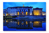 The Uffizi Palace 28x42 Wall Art Fabric Panel Without Frame