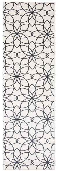 Terali Ivory Machine Washable Area Rug - 2'6