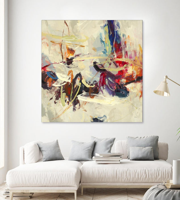 \"Positive Energy Iii\" Giant Art 72x72 Wall Art