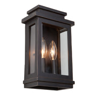 Freemont 2-Light Charcoal Outdoor Wall Light I