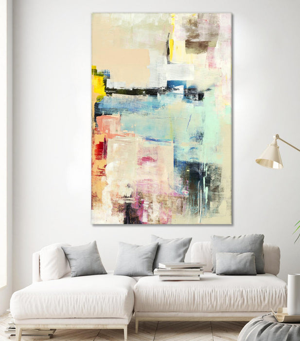 \"Escape Route Ii\" Giant Art 84x54 Wall Art