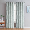 Exeter Grommet Pair of Grey Curtain Panels - 54x84